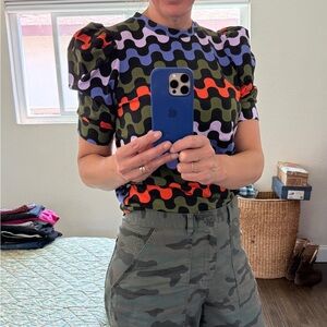 Nooworks Mod Wave Pattern Top